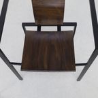 4x Postmoderne Eetkamerstoel Van Karl Friedrich Förster Voor Kff, 1980s thumbnail 9