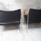 Set Van 2 Vintage Fauteuils Thereca Bauhaus Stijl Fauteuils thumbnail 11