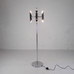 Mid-Century Vintage Space Age Chromen, Staande Lamp, Jaren 60 thumbnail 3