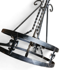 Free Standing / Wrought Iron / Coat Rack 1960s thumbnail 8