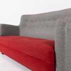 Sculptural Mid-Century Danish Modern Sofa, 1950’S thumbnail 8