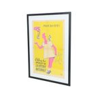 Vintage Ingelijste Poster Loterie Nationale France Fifties Reclame M. Pineau thumbnail 4