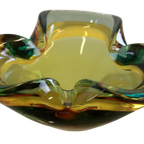 Vintage Murano Schaal Glas Glazen thumbnail 2