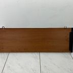 Vintage Mid Century Wandkapstok Met Hoedenrek thumbnail 12