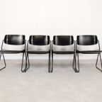 4 Stoelen -  Georg Leowald For Wilkhahn thumbnail 11