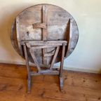 Table Vigneron Wijnproeftafel 19E Eeuws Frans thumbnail 2
