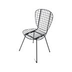 Vintage Wire Chair - In/Outdoor Usage - Maker Unknown, Made In Holland - Great Condition thumbnail 8