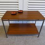 Mooie Vintage Highboard Midcentury Wandkast thumbnail 18