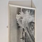 Vintage Foto In Lijst Vlissingen Kade Antieke Auto Zee Photo thumbnail 5