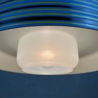 Vintage Hanglamp – Opaline En Metaal – Doria thumbnail 4