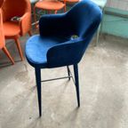 Polspotten Cosy Barstoel Blauw thumbnail 4