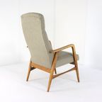 Vintage Fauteuil Herenmodel' Duivendrecht New Upholstery | 2 Stuks Op Voorraad thumbnail 17