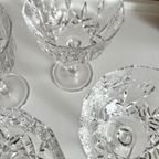 Set Van Negen Loodkristallen Champagne Coupes thumbnail 9