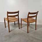Vintage Deense Stoelen, Niels Møller Model 84 thumbnail 9
