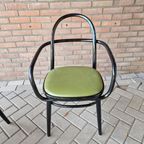 Set Van 4 Radomir Hoffman Ligma Vintage Stoelen Als Thonét thumbnail 12