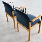 Vintage Stoelen | Armchairs | Kinnarps | Zweden thumbnail 4