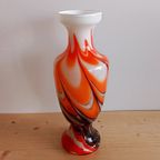 Vintage Handgemaakte Opaline Florance Italy Vazen Jaren 60-70 thumbnail 5
