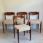 Set Vintage Deense Stoelen Jaren 60 thumbnail 4