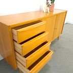 Fineer Dressoir Met Lades En Houten Handgrepen, Tv Meubel thumbnail 17