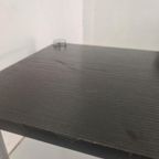 Mid Century Mimiset Nest Tafeltjes Hout En Chroom. thumbnail 10