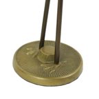 Vintage Koppel Messing Kraanvogels Hollywood Regency Design 31cm thumbnail 11