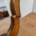 Vintage Hollywood Regency Goudkleurige Barok Rococo Spiegel Kuifspiegel 6 thumbnail 11