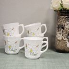 Arcopal France Octagone Bekers Met Bloemmotief (5X) thumbnail 2