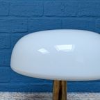 Vintage Glazen Tafellamp, Deens Design thumbnail 5