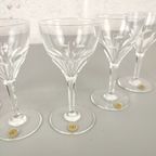 6 Val Saint Lambert Wijnglazen thumbnail 4