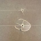 Vitra Ad Hoc Slinger Bureau Eames L - Bruin Hout / Zilver thumbnail 2