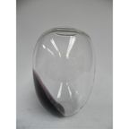 Glazen Vintage Vaas Hoogte 24 Cm thumbnail 3