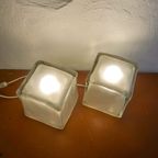 Iviken Ikea Ice Cube Table Lamp Vintage thumbnail 14