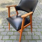 Vintage Armstoel/Fauteuil In Stijl Van Pastoe/Cees Braakman, 1960'S thumbnail 13