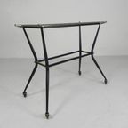 Rama Serveerwagen, Side Table, Jaren 50 thumbnail 4