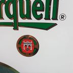 Bierreclame Pilsner Urquell Op Een Facet Geslepen Glasplaat. thumbnail 9