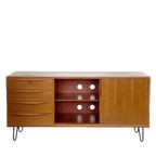 Vintage Notenhouten Sideboard Dressoir Van Franz Ehrlich Voor Veb Deutsche Werkstätten Hellerau thumbnail 4