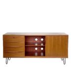 Vintage Notenhouten Sideboard Dressoir Van Franz Ehrlich Voor Veb Deutsche Werkstätten Hellerau thumbnail 4