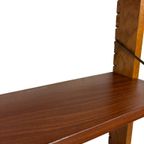 Vintage Wandmeubel Wandkast Teak Fineer Simpla Vrijstaand Ja thumbnail 8
