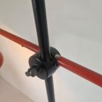 Vintage Ikea Hengellamp Design Rood. thumbnail 11