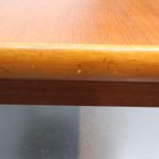 Grote Vintage Eettafel Teak Henning Kjaernulf thumbnail 10