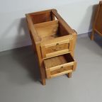 Large Oak Architect Desk / Table 1940'S thumbnail 18