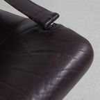 Lounge Chair In Leather By Nelo Möbel Sweden, 1970S thumbnail 8