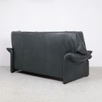 Cassina Portovenere Leren Bank Met Hocker thumbnail 10