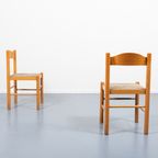 Italian Modern Architectural Pair Of Chairs / Eetkamerstoel, 1960’s thumbnail 4