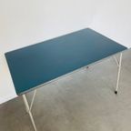 Gispen 3705 Dining Table In Linoleum Wim Rietveld thumbnail 10