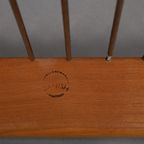 Grijze Geherstoffeerde Teak Paper Knife Sofa By Kai Kristiansen Voor Magnus Olesen, 1960S thumbnail 29