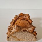 Vintage Houtsnijwerk Uil Beeld Houten Uil Beeldje thumbnail 5