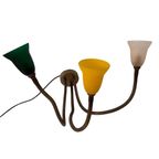Rob Nollet - Deja Vu Nijmegen - Wall Mounted Lamp - Goosneck (triple) - Glass Shades, Dutch Design thumbnail 3