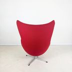 Vintage Egg Chair Met Voetenbank (Set) thumbnail 7