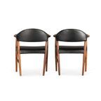 Deens Design Geherstoffeerde Stoelen By Kurt Olsen, Set Van 2 thumbnail 4